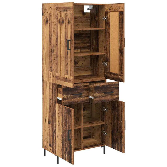 Bufet cu sertar Lemn Vechi 69,5 x 34 x 180 cm Lemn compozit - WALTI WALTI