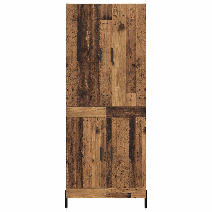 Bufet Pe perete Lemn Vechi 69,5 x 34 x 180 cm Lemn compozit - WALTI WALTI