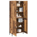 Bufet Pe perete Lemn Vechi 69,5 x 34 x 180 cm Lemn compozit - WALTI WALTI