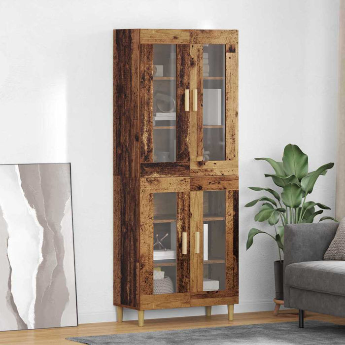 Bufet Lemn Vechi 69,5 x 34 x 180 cm Lemn compozit - WALTI WALTI