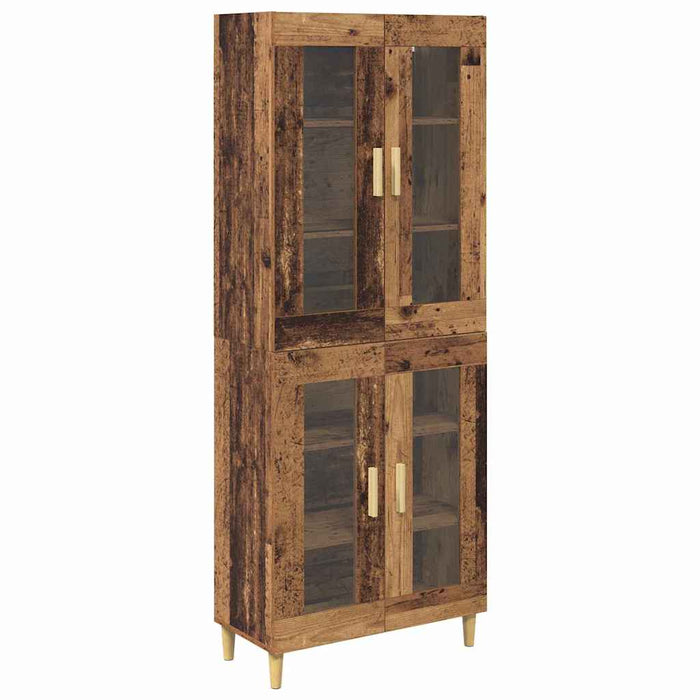 Bufet Lemn Vechi 69,5 x 34 x 180 cm Lemn compozit - WALTI WALTI