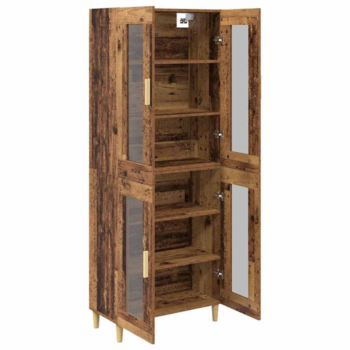 Bufet Lemn Vechi 69,5 x 34 x 180 cm Lemn compozit - WALTI WALTI