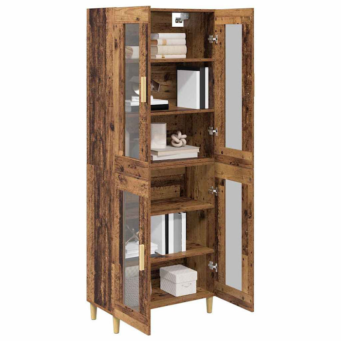 Bufet Lemn Vechi 69,5 x 34 x 180 cm Lemn compozit - WALTI WALTI