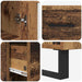 Bufet Lemn Vechi 34,5 x 34 x 180 cm Lemn compozit - WALTI WALTI