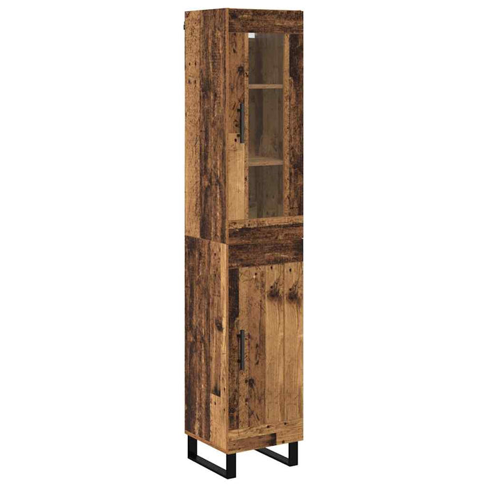 Bufet Lemn Vechi 34,5 x 34 x 180 cm Lemn compozit - WALTI WALTI