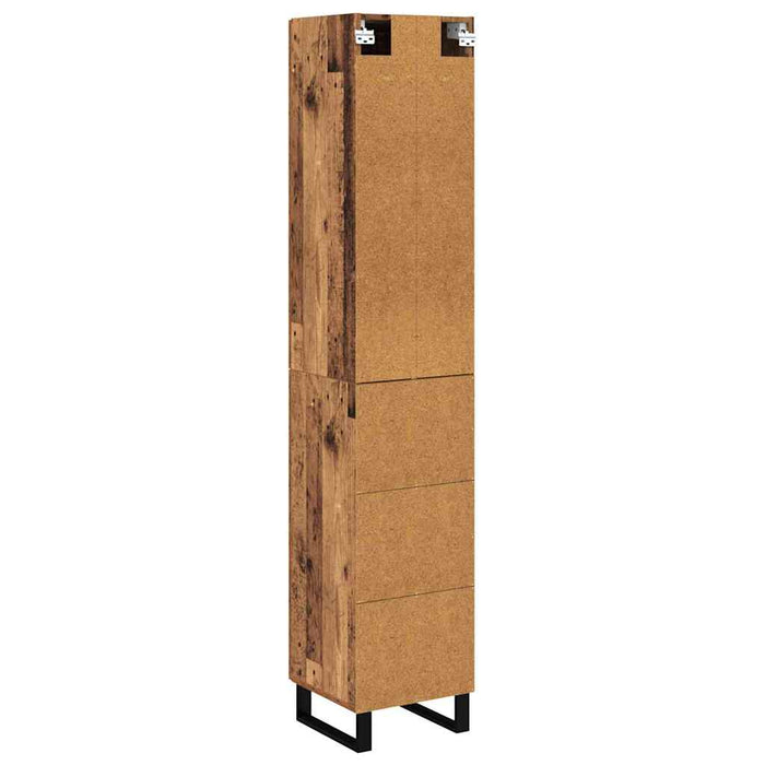 Bufet Lemn Vechi 34,5 x 34 x 180 cm Lemn compozit - WALTI WALTI
