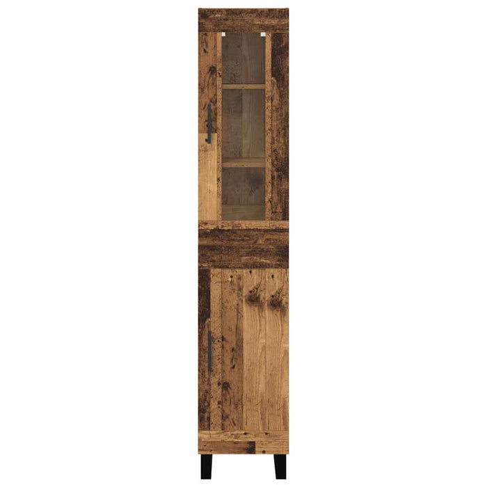 Bufet Lemn Vechi 34,5 x 34 x 180 cm Lemn compozit - WALTI WALTI