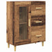 Bufet Pe perete Lemn vechi 69,5 x 34 x 180 cm Lemn compozit - WALTI WALTI
