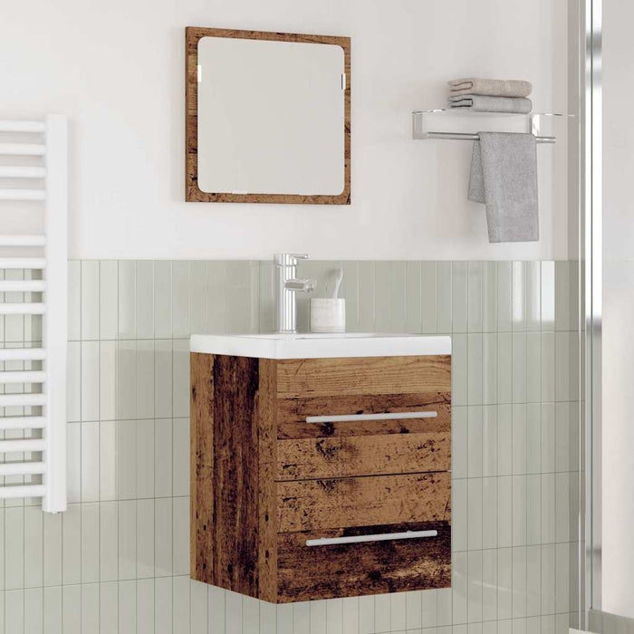 Dulap pentru Chiuveta de Baie Lemn Vechi 41 x 38,5 x 48 cm - WALTI WALTI