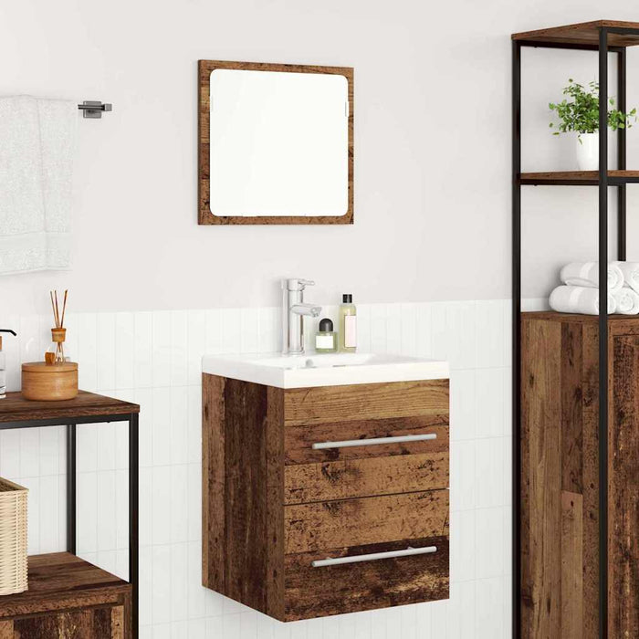 Dulap pentru Chiuveta de Baie Lemn Vechi 41 x 38,5 x 48 cm - WALTI WALTI