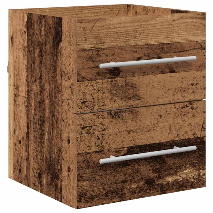 Dulap pentru Chiuveta de Baie Lemn Vechi 41 x 38,5 x 48 cm - WALTI WALTI