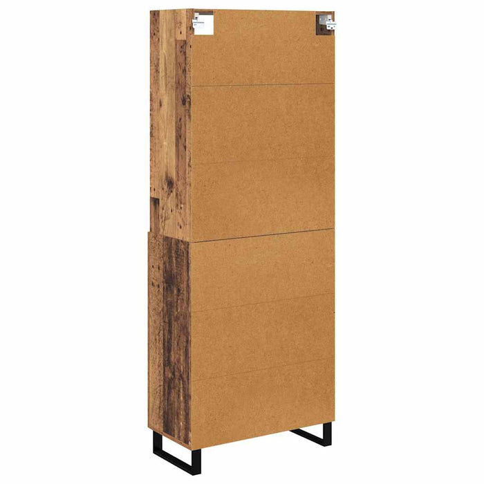 Bufet cu sertar 2 pcs Lemn vechi Lemn compozit - WALTI WALTI