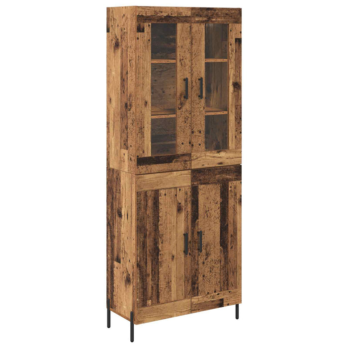 Bufet Pe perete Lemn Vechi 69,5 x 34 x 180 cm Lemn compozit - WALTI WALTI