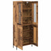 Bufet Pe perete Lemn Vechi 69,5 x 34 x 180 cm Lemn compozit - WALTI WALTI