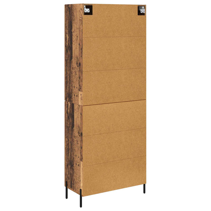 Bufet Pe perete Lemn Vechi 69,5 x 34 x 180 cm Lemn compozit - WALTI WALTI