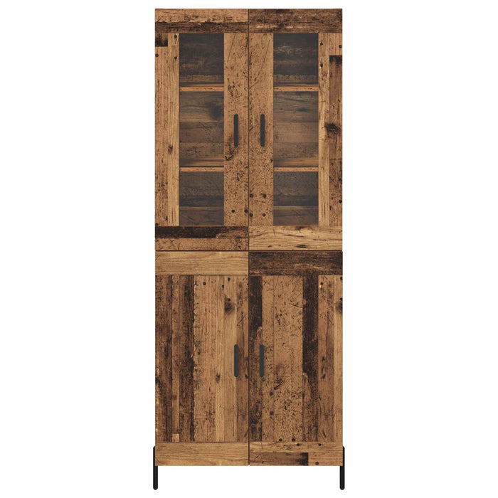 Bufet Pe perete Lemn Vechi 69,5 x 34 x 180 cm Lemn compozit - WALTI WALTI