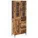 Bufet cu sertar 2 pcs Lemn vechi Lemn compozit - WALTI WALTI