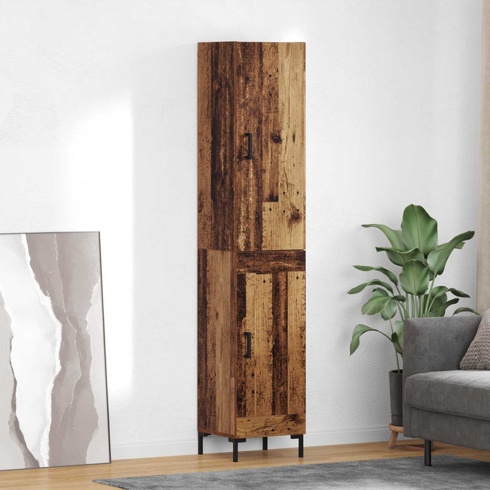 Bufet Lemn Vechi 69,5 x 34 x 180 cm Lemn compozit - WALTI WALTI