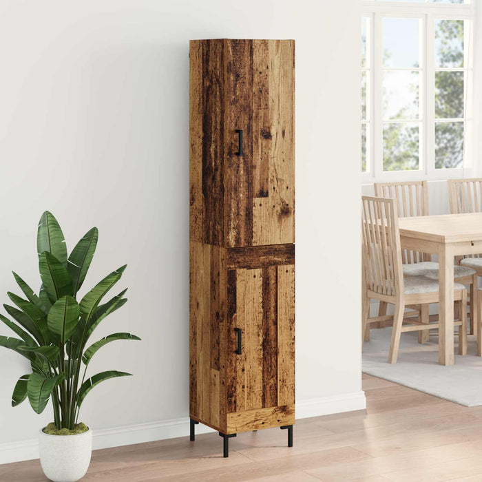Bufet Lemn Vechi 69,5 x 34 x 180 cm Lemn compozit - WALTI WALTI
