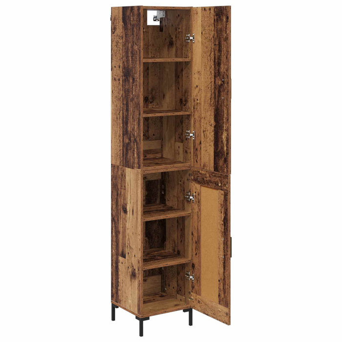 Bufet Lemn Vechi 69,5 x 34 x 180 cm Lemn compozit - WALTI WALTI