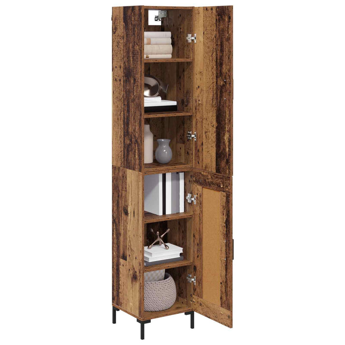 Bufet Lemn Vechi 69,5 x 34 x 180 cm Lemn compozit - WALTI WALTI