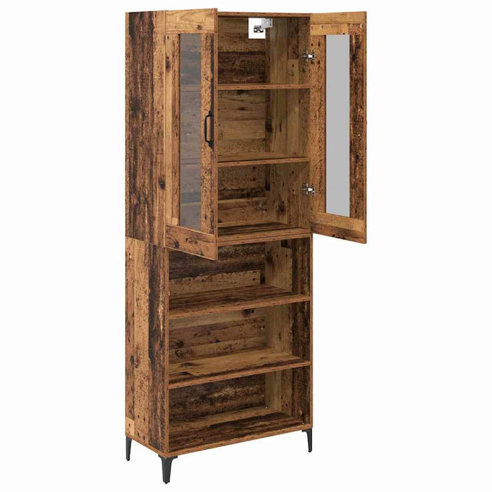 Bufet Pe perete Lemn Vechi 69,5 x 34 x 180 cm Lemn compozit - WALTI WALTI