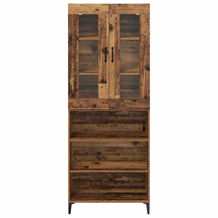 Bufet Pe perete Lemn Vechi 69,5 x 34 x 180 cm Lemn compozit - WALTI WALTI