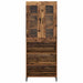 Bufet Pe perete Lemn Vechi 69,5 x 34 x 180 cm Lemn compozit - WALTI WALTI