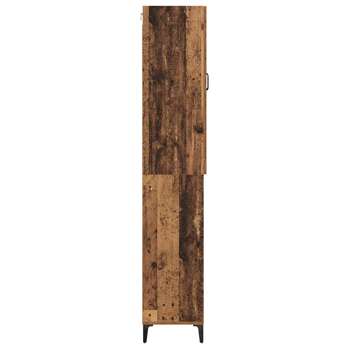 Bufet Pe perete Lemn Vechi 69,5 x 34 x 180 cm Lemn compozit - WALTI WALTI