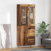 Bufet cu sertar Lemn Vechi 69,5 x 34 x 180 cm Lemn compozit - WALTI WALTI