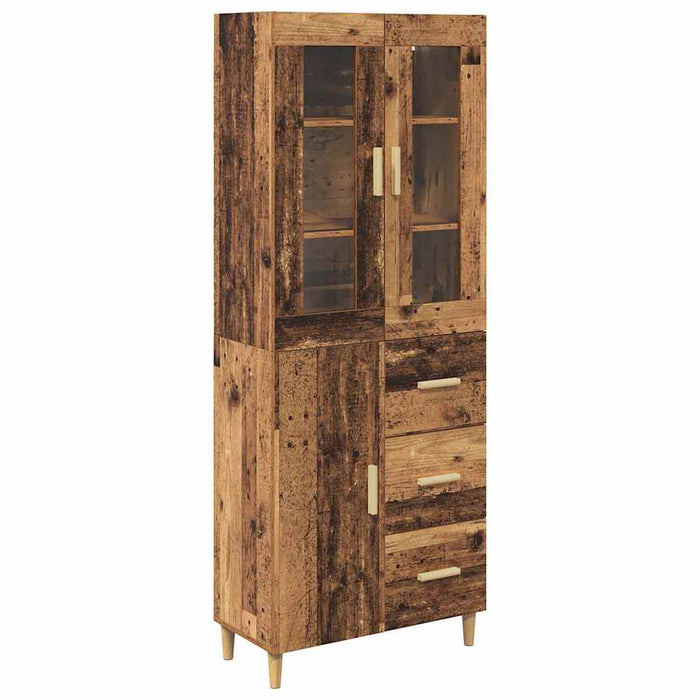 Bufet cu sertar Lemn Vechi 69,5 x 34 x 180 cm Lemn compozit - WALTI WALTI