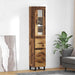 Bufet cu sertar Lemn Vechi 69,5 x 34 x 180 cm Lemn compozit - WALTI WALTI