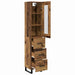 Bufet cu sertar Lemn Vechi 69,5 x 34 x 180 cm Lemn compozit - WALTI WALTI
