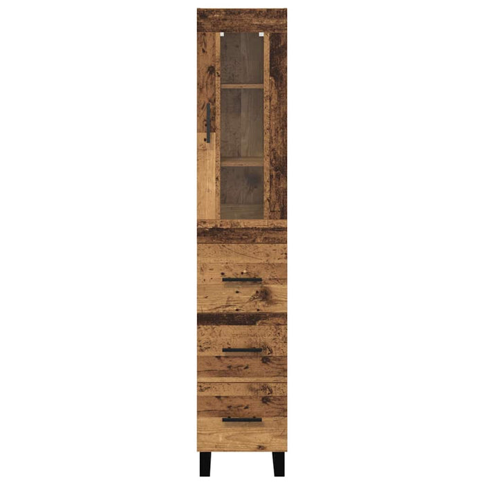 Bufet cu sertar Lemn Vechi 69,5 x 34 x 180 cm Lemn compozit - WALTI WALTI
