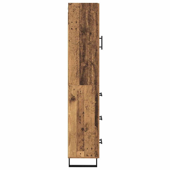 Bufet cu sertar Lemn Vechi 69,5 x 34 x 180 cm Lemn compozit - WALTI WALTI