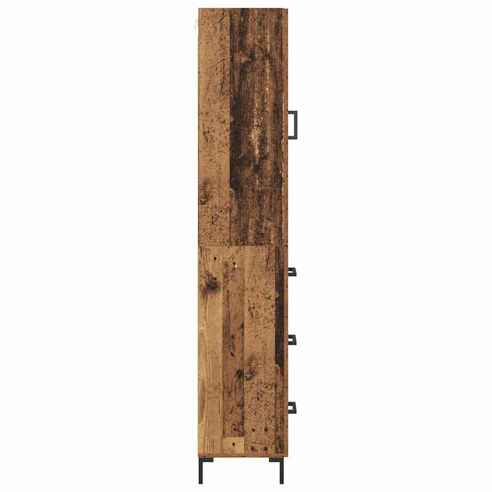 Bufet cu sertar Lemn Vechi 69,5 x 34 x 180 cm Lemn compozit - WALTI WALTI