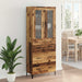 Bufet Pe perete Lemn Vechi 69,5 x 34 x 180 cm Lemn compozit - WALTI WALTI