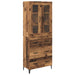 Bufet Pe perete Lemn Vechi 69,5 x 34 x 180 cm Lemn compozit - WALTI WALTI