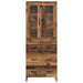 Bufet Pe perete Lemn Vechi 69,5 x 34 x 180 cm Lemn compozit - WALTI WALTI