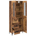 Bufet Pe perete Lemn Vechi 69,5 x 34 x 180 cm Lemn compozit - WALTI WALTI