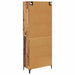 Bufet Pe perete Lemn Vechi 69,5 x 34 x 180 cm Lemn compozit - WALTI WALTI