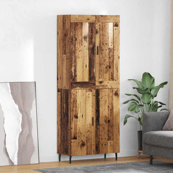 Bufet 2 pcs Lemn vechi Lemn compozit - WALTI WALTI