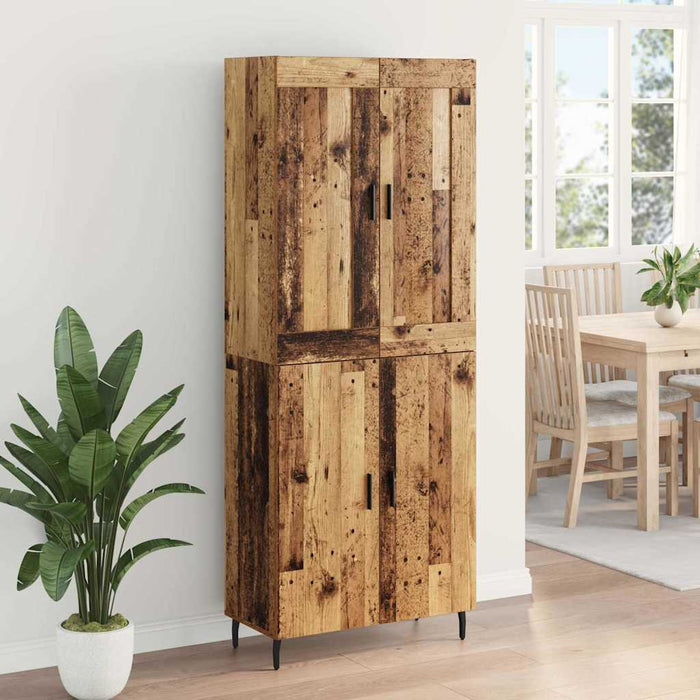 Bufet 2 pcs Lemn vechi Lemn compozit - WALTI WALTI