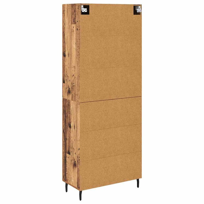 Bufet 2 pcs Lemn vechi Lemn compozit - WALTI WALTI
