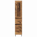 Bufet cu sertar Lemn Vechi 34,5 x 34 x 180 cm Lemn compozit - WALTI WALTI