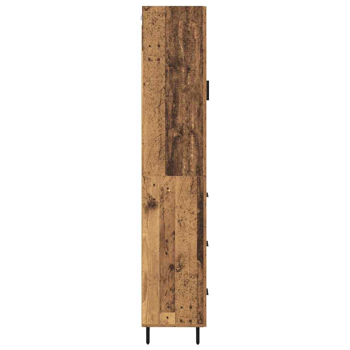 Bufet cu sertar Lemn Vechi 34,5 x 34 x 180 cm Lemn compozit - WALTI WALTI