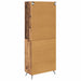 Bufet Pe perete Lemn Vechi 69,5 x 34 x 180 cm Lemn compozit - WALTI WALTI