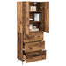 Bufet Pe perete Lemn Vechi 69,5 x 34 x 180 cm Lemn compozit - WALTI WALTI