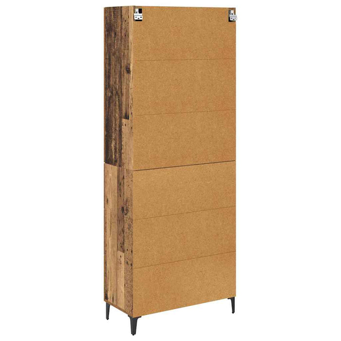 Bufet Pe perete cu sertar Lemn Vechi 69,5 x 34 x 180 cm Lemn compozit - WALTI WALTI