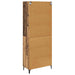 Bufet Pe perete cu sertar Lemn Vechi 69,5 x 34 x 180 cm Lemn compozit - WALTI WALTI